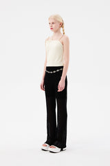 チェリービーズポイントノースリーブ / CHERRY BEAD POINT SLEEVELESS [IVORY]