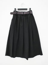 クリーンベルトロングスカート/Clean belt long skirt (2color)