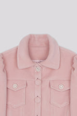 Virgin Wool Jacket Pink