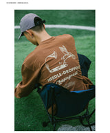DAKYAM 2023 AW ドロッピングニードルハミングバードマンダラフラワービニールミュージックTシャツ