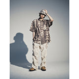 クリースナイロンバンディングパンツ / CREASE NYLON BANDING PANTS_CREAM