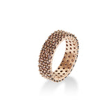 ローズ コーヒー キュービック リング / Rose Coffee Cubic Ring