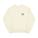 [UNISEX] スプレー小描きスマイルスウェットシャツ
