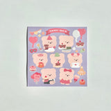 Party sticker (1 set of 2 sheets) (6695844118646)