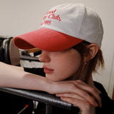 ウォッシュドボールキャップ / GHC WASHED BALL CAP_TWO TONE RED