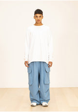 DIVISION WIDE CARGO STRING PANTS