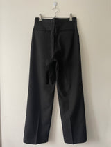 Autumn mute set up wide pants