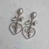 Baby Angel Piercing - Silver Color (Kara Youngji Piercing)