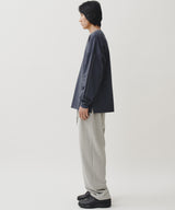 STITCH LONG SLEEVE T-SHIRT (CHACOARL)