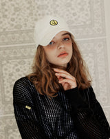 NEW SM:]E BALLCAP OFF WHITE (6691416735862)