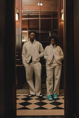 パチーノトラックパンツ/PACINO TRACK PANTS (WHITE)