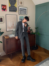 Kant Pierre Check Suit (2color)