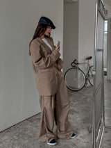 (UNISEX) ジークプリーツピンタックパンツ