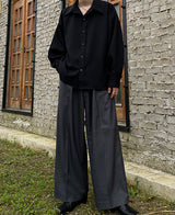 アイレットバルーンシャツ / [BRAND MADE] Savage Eyelet Balloon Shirt 2 color