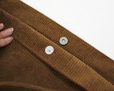 Dots corduroy big shoulder bag