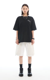 リフレクティブオーバーサイズTシャツ