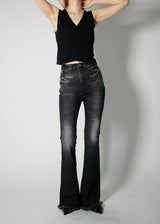 ラップクロップニットキャミ / Wrap Crop Knitted Camis (2color)
