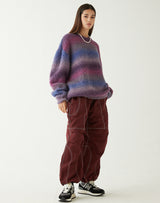 パラシュートパンツ/PARACHUTE PANTS BURGUNDY