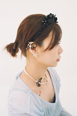 Black Butterfly Necklace
