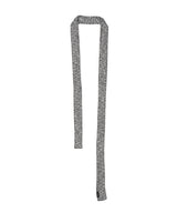 KNIT TUBE TOP MUFFLER (MELANGE GRAY)