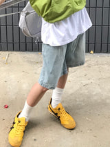 カラコラデニムハーフパンツ