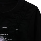 シャーリングロゴクロップTシャツ / 223 X SHIRRING LOGO CROP T - BLACK