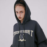 24Tベイツリーロゴフーディー/24T BAY TREE LOGO HOODIE, CHARCOAL