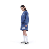 939 LOGO SWEAT SHORTS (BLUE)