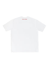 ドッグラッシュオーバーショートスリーブTシャツ/dog rash over short sleeve t-shirts (white)