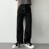 スラブステッチオリジナルブラックパンツ / Slub Stitch's Original Black Pants
