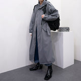 マキシボンバージャケットフードコート / SK Maxi Bomber Jacket Hood Coat (3 colors)