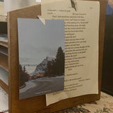 ウィンターポストカード/Winter postcard