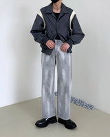 ハーフムーンバーシティジャケット/EV Half Moon Varsity Jacket (2 colors)