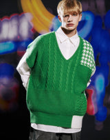 マルチパッチケーブルベスト/MULTI PATCH CABLE VEST GREEN