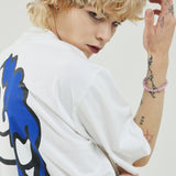 オーバーフィット M ショートスリーブT/OVERFIT M SHORT-SLEEVED T-WHITE