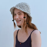 アンイーブンニットバケットハット / UNEVEN KINT BUCKET HAT
