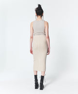 フックNアイタンクトップ/Hook N Eye Tank Top Beige
