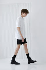 COLLAR IRON TIP PIQUE T-SHIRT WHITE (6566845153398)