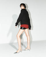 クラッキンニットスウェットシャツ/CRACKIN KNIT SWEATSHIRTS