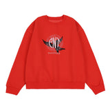 オーバーフィットロゴスウェット/Overfit Panatique Logo Sweatshirt_ORANGE
