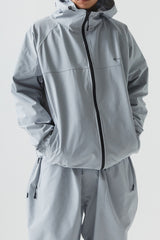 ステッチ3Lフーデッドジャケット/BSR2223FWJK073 CFTB STRETCH 3L HOODED JACKET ASHSKY