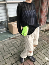 Summer punching knit 