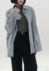 ニードソフトボクシーシャツ/Need Soft Boxy Shirt (5color)
