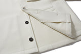 CLASSIC CROPPED SHIRT JACKET (ecru)
