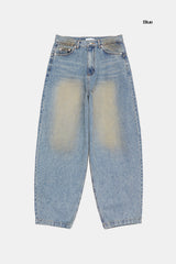 Milano balloon wide denim pants