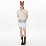 Ribbon Cardigan [Beige] (6593113653366)