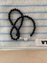 ノッティングオニックスネックレス / [925silver] Notting onyx Necklace