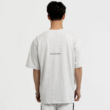 アイスクリームプリントショートスリーブTシャツ / ICE CREAM PRINTING SHORT-SLEEVED T-WHITE MELANGE