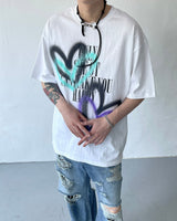 オンリーハートショートスリーブTシャツ / SO Only Heart Short-Sleeved T-Shirt (2 colors)