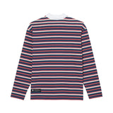 ストライプポロロングスリーブ / STRIPED POLO LONG SLEEVE [NAVY]
